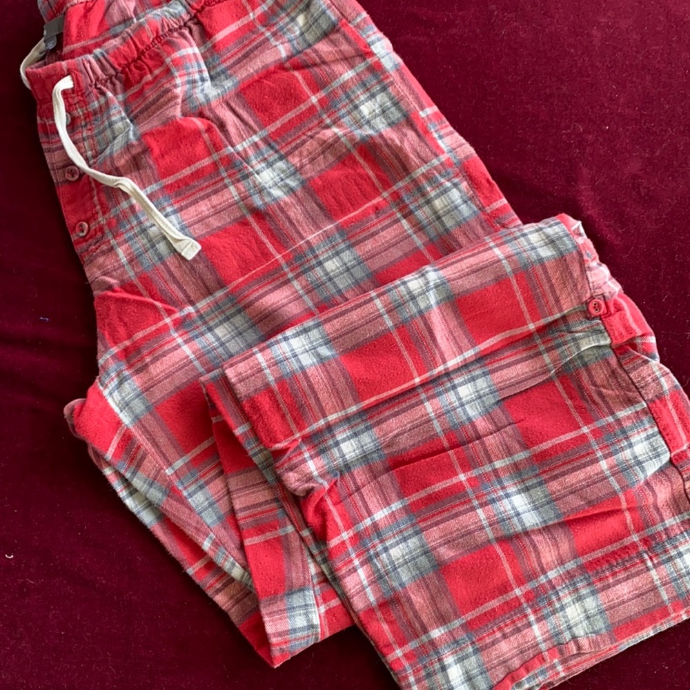 Gap Body Plaid Boxer Pants convertible